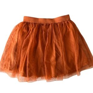 Disney Orange Tulle Skater Skirt